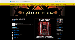 Desktop Screenshot of fairfire.bandcamp.com