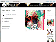 Tablet Screenshot of imagineitrecords.bandcamp.com