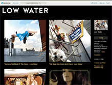 Tablet Screenshot of lowwater.bandcamp.com