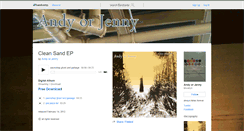 Desktop Screenshot of andyorjenny.bandcamp.com