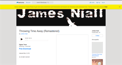 Desktop Screenshot of jamesniall.bandcamp.com