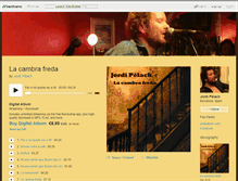 Tablet Screenshot of jordipelach.bandcamp.com