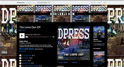 Desktop Screenshot of dpress.bandcamp.com