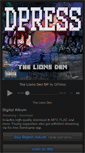 Mobile Screenshot of dpress.bandcamp.com