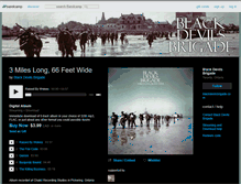 Tablet Screenshot of blackdevilsbrigadeband.bandcamp.com