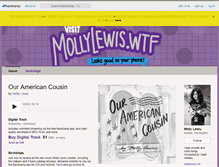 Tablet Screenshot of mollylewis.bandcamp.com