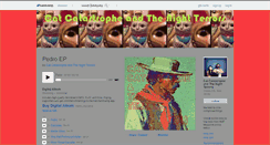 Desktop Screenshot of catcatastropheandthenightterrors.bandcamp.com