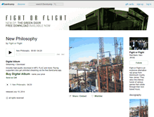 Tablet Screenshot of fightorflightnj.bandcamp.com