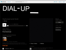 Tablet Screenshot of dial-up.bandcamp.com