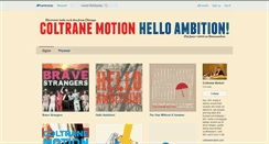 Desktop Screenshot of coltranemotion.bandcamp.com