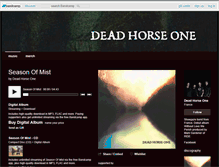 Tablet Screenshot of deadhorseone1.bandcamp.com