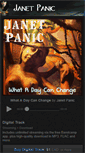 Mobile Screenshot of janetpanic.bandcamp.com