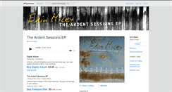 Desktop Screenshot of erinmiley.bandcamp.com