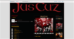 Desktop Screenshot of juscuzmusic.bandcamp.com