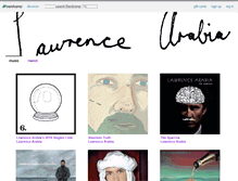 Tablet Screenshot of lawrencearabia.bandcamp.com