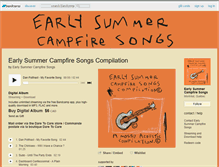 Tablet Screenshot of earlysummercampfiresongs.bandcamp.com