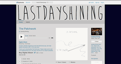Desktop Screenshot of lastdayshining.bandcamp.com
