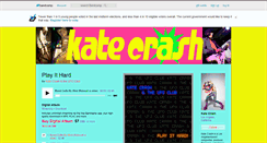 Desktop Screenshot of katecrash.bandcamp.com