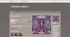 Desktop Screenshot of cartoontheory.bandcamp.com