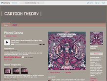 Tablet Screenshot of cartoontheory.bandcamp.com