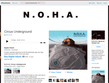 Tablet Screenshot of noha.bandcamp.com