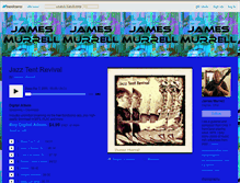 Tablet Screenshot of jamesmurrell.bandcamp.com