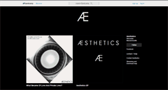 Desktop Screenshot of aestheticsofficial.bandcamp.com