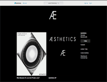 Tablet Screenshot of aestheticsofficial.bandcamp.com