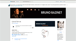 Desktop Screenshot of brunobazinet.bandcamp.com