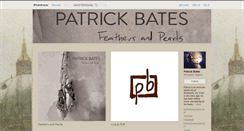 Desktop Screenshot of patrickbates.bandcamp.com