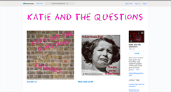 Desktop Screenshot of katieandthequestions.bandcamp.com