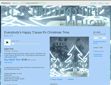 Tablet Screenshot of ianlloydchristmastime.bandcamp.com