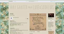 Desktop Screenshot of amyganter.bandcamp.com