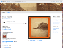 Tablet Screenshot of bearsinamerica.bandcamp.com