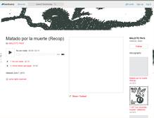 Tablet Screenshot of malditopais.bandcamp.com