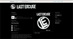 Desktop Screenshot of lastexcuse.bandcamp.com