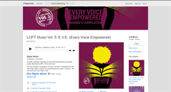 Desktop Screenshot of loftmusic.bandcamp.com