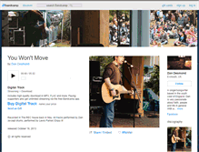 Tablet Screenshot of dandesmond.bandcamp.com