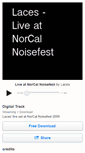 Mobile Screenshot of laces.bandcamp.com