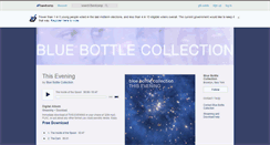 Desktop Screenshot of bluebottlecollection.bandcamp.com