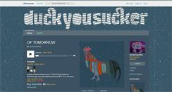 Desktop Screenshot of duckyousucker.bandcamp.com