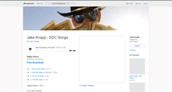 Desktop Screenshot of jakeknapp.bandcamp.com