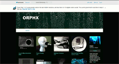 Desktop Screenshot of orphx.bandcamp.com