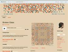 Tablet Screenshot of dumbangelmusic.bandcamp.com