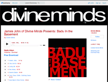 Tablet Screenshot of divineminds.bandcamp.com