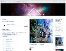 Tablet Screenshot of dontfearthesatellites.bandcamp.com