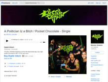 Tablet Screenshot of electricgremlin.bandcamp.com