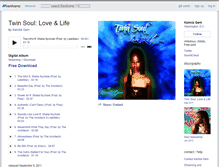Tablet Screenshot of kamila.bandcamp.com