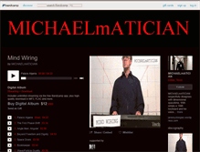 Tablet Screenshot of michaelmatician.bandcamp.com