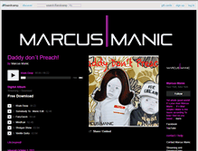 Tablet Screenshot of marcusmanic.bandcamp.com